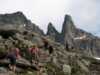 Hikers on tour in Moysalen