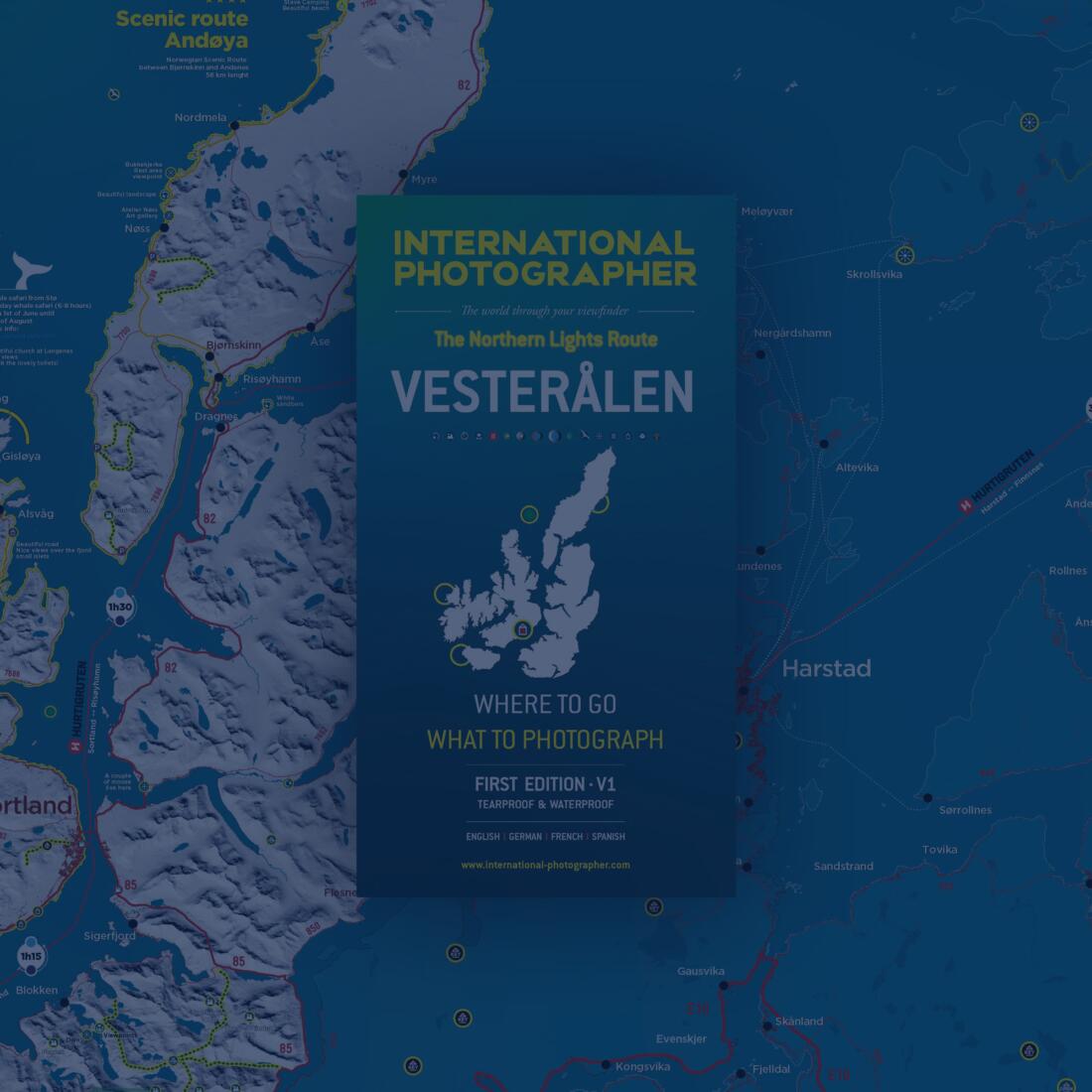 Vesterålen Map