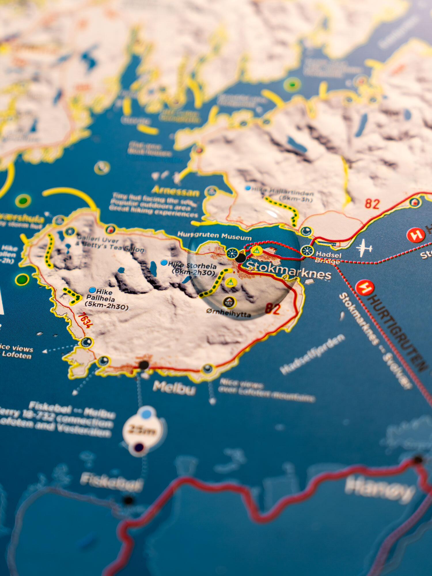 Vesterålen Map
