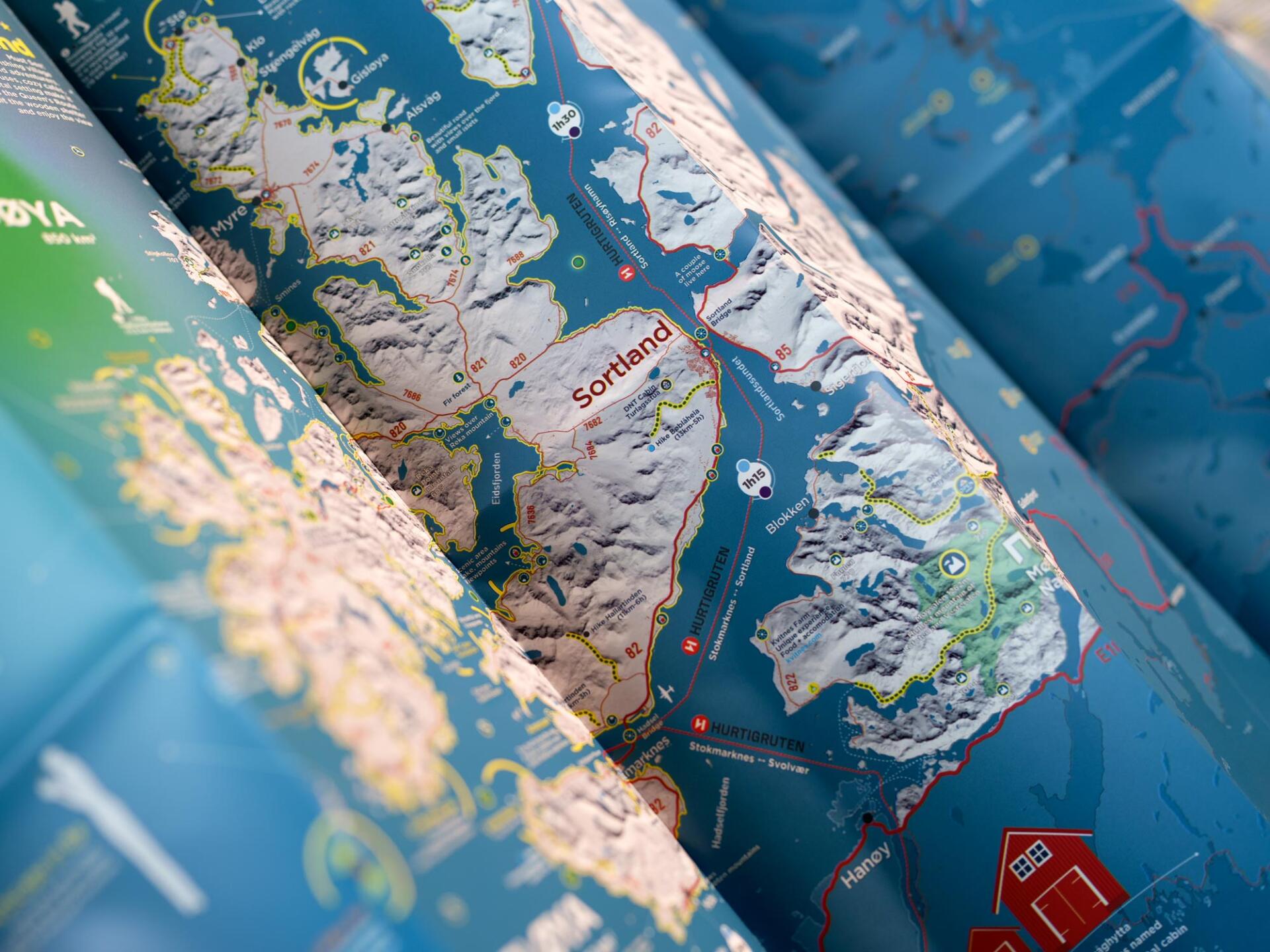 Vesterålen Map