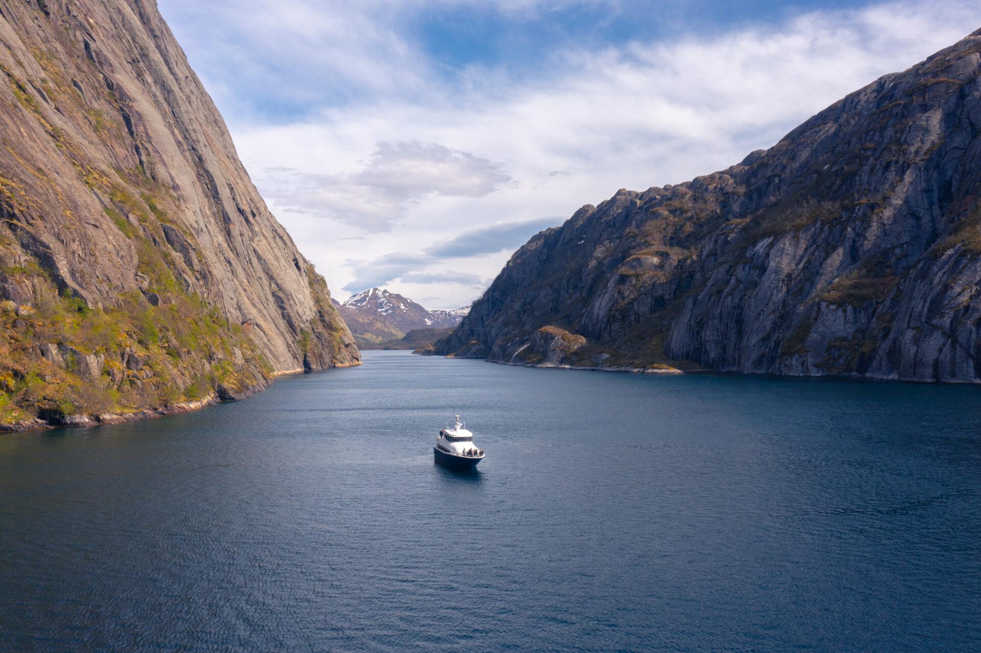 Trollfjordcruise med Fjord Cruise Vesterålen