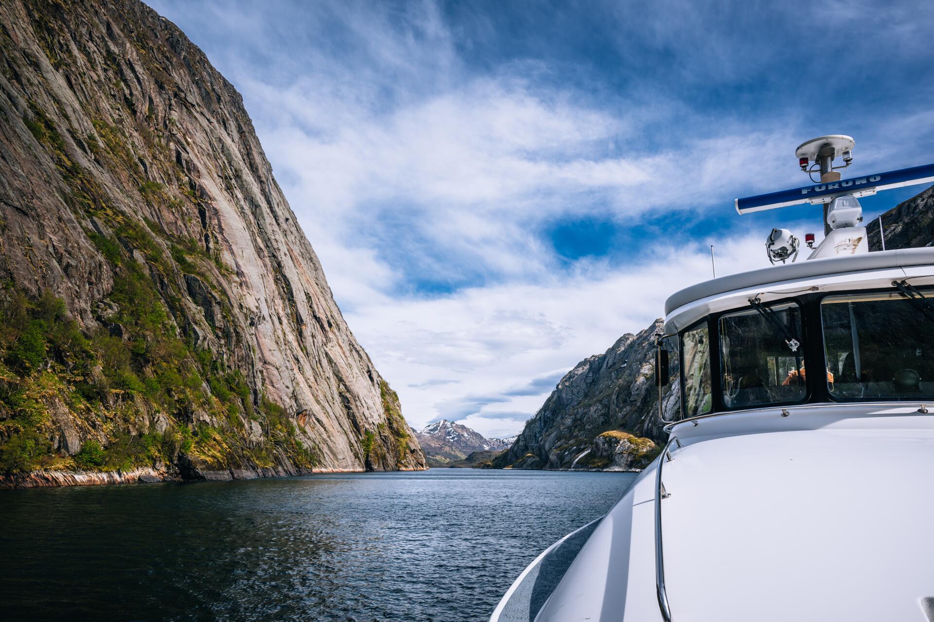 Trollfjordcruise med Fjord Cruise Vesterålen