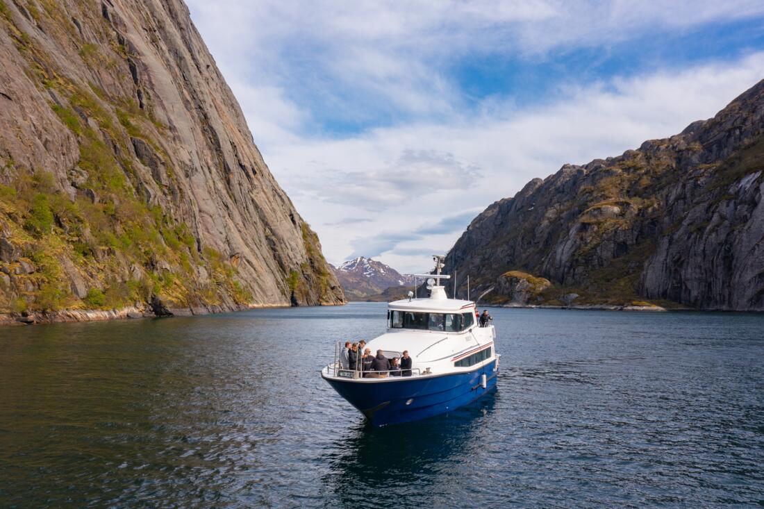 Trollfjordcruise med Fjord Cruise Vesterålen