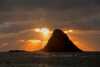 Midnight sun and Bleik island