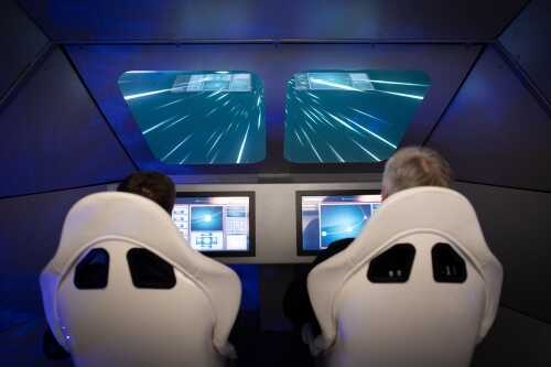 Spaceship Aurora virtuell reise