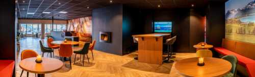 Melbu Hotell lobby og mediatek