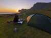 Tent on Midnattsol Camping