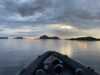 Evening mood over the sea seen from Ribbåt.