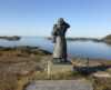The sculpture Anna at Vinje in Skipnes.