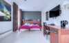 Bedroom at Melbu Hotell