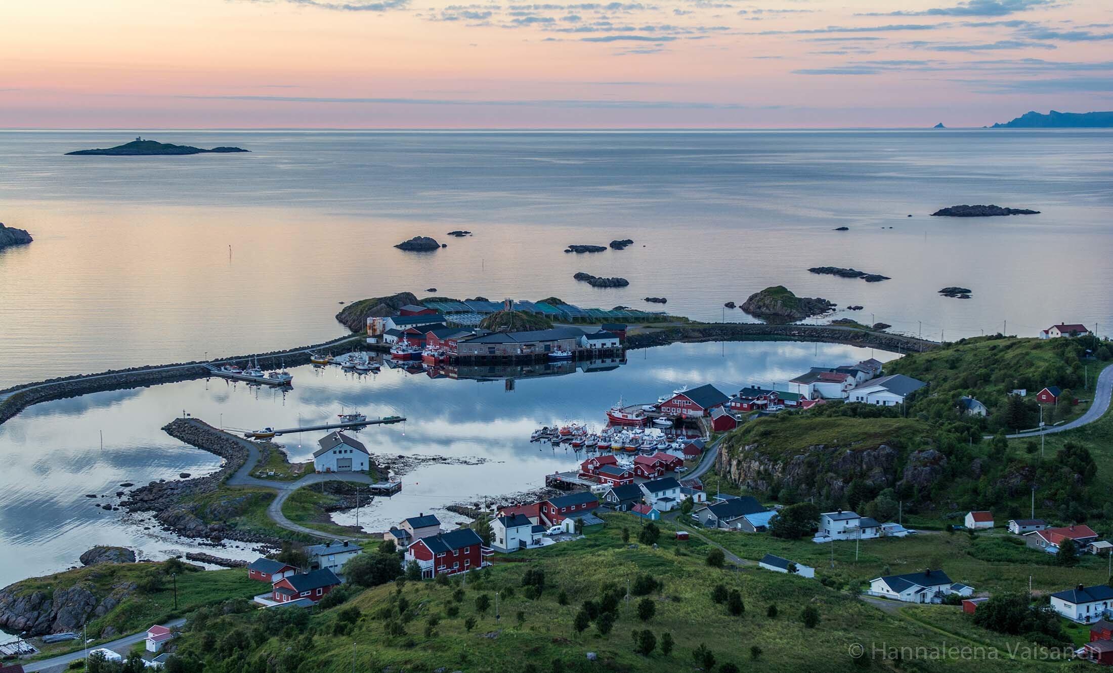 Stø fishing village