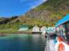 Tinden Trading post seen from the express boat.